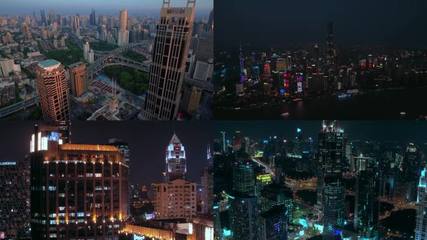 上海城市空鏡上海城市空鏡